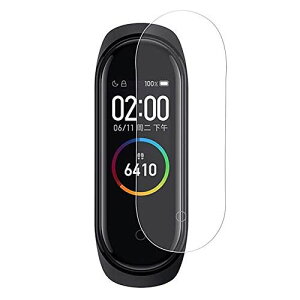 ELMK�y2���Z�b�g�zXiaomi Mi Smart Band 6 �t�B���� �V���I�~ Mi Band 6 �ی�t�B���� TPU���E���𕂂��Ȃ��E�����ߗ��E�����^�E�w��h�~�E��ʑN�₩�����ׁE�\��t���ȒP Mi Band6 �Ή�