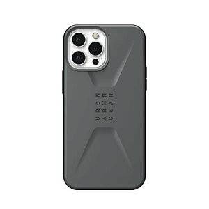 URBAN ARMOR GEAR iPhone 13 Pro Max(6.7) 2021�Ή��ϏՌ��P�[�X CIVILIAN �V���o�[ UAG-IPH21L-C-SV CIVILIAN-�V���o�[