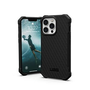 URBAN ARMOR GEAR iPhone 13 Pro(6.1) 2021�Ή��ϏՌ��P�[�X ESSENTIAL ARMOR �u���b�N UAG-IPH21MB-EA-BK