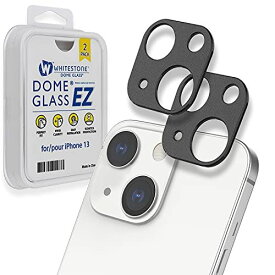 [2枚セット] [EZ Camera Protector] カメラフィルム、カメラ保護フィルム （簡単な貼り付け、衝撃防止、ラウンドエッジ加工）（iPhone13用）
