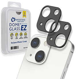 [2枚セット] [EZ Camera Protector] カメラフィルム、カメラ保護フィルム （簡単な貼り付け、衝撃防止、ラウンドエッジ加工）(iPhone13 mini用）
