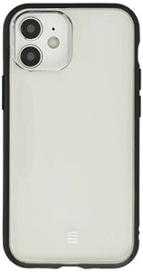 �O���}���f�B�[�Y IIIIfit Clear iPhone13 mini/12 mini(5.4�C���`)�Ή��P�[�X �u���b�N IFT-89BK