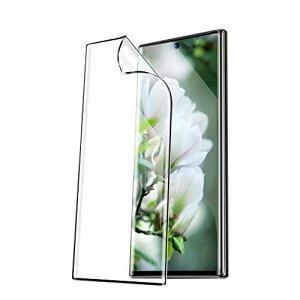 Galaxy Note10 Plus フィルム【2022改良】今年先端TPU材【ディスプレイ指紋認証対応・3D全面保護・高感度・指紋防止・傷自動修復・ 取扱簡単 ・独創位置付け設計 】Galaxy Note10 Plus 液晶保護フィル