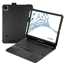 iPad Air5/Air4/iPad Pro11キーボードケース 一体式 360°回転 180°反転でき iPad Pro11 2021/Pro11 2020/Pro11 2018/iPad ... ブラック