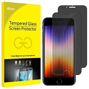 JEDirect iPhoneSE 3 (4.7�C���`�A2022���f���A��3����p) �v���C�o�V�[�t���ی�t�B���� �`�����h�~ �����K���X�t�B���� 2���Z�b�g