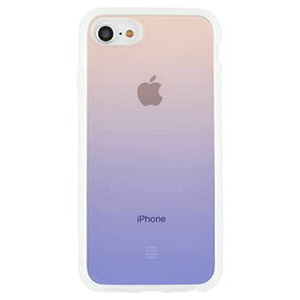 グルマンディーズ IIIIfit Clear Premium iPhoneSE(第3世代/第2世代)/8/7/6s/6対応ケース オーロラ IFT-112AUR