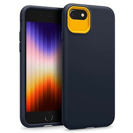 Caseology iPhone SE 用 ケース第3世代 2022 TPU PC ハイブリッド SE3/SE2/8/7 4.7インチ 二重構造 シリコン質感 カバー 汚染防止 カメラリング 耐久性 ナノポップ -