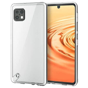�G���R�� AQUOS sense6s (SHG07) / sense6 (SH-54B SHG05) �P�[�X �J�o�[ �n�C�u���b�h TPU �X���� �p�G�A�N�b�V���� �ϏՌ� �X�g���b�v�z�[���t �ɂݐ݌v �N���A �n�C�u���b�h�P�[�X