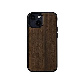 Man&Wood iPhone 13 ケース 天然木 [ 木製 ウッド 自然 ユーカリ TPUとポリカーボネートのハイブリッド ストラップホール付き ワイヤレス充電 ] Koala I21225i13