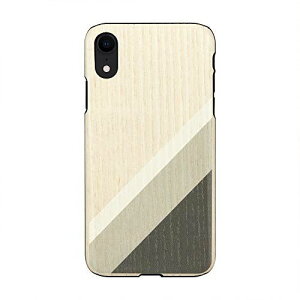 Man&Wood iPhone XR �P�[�X �V�R�� Gray Suit(�}���A���h�E�b�h �O���C�X�[�c)6.1�C���` �A�C�t�H�� �J�o�[ �ؐ� ���C�����X�[�d�Ή� I13866i61