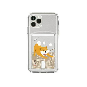 abbi FRIENDS iPhone 11 Pro �P�[�X ���΂����� �J�[�h�N���A�P�[�X �C���C��(�A�r�B�t�����Y) 5.8�C���` �A�C�t�H�� �J�o�[ �X�}�z�P�[�X �t�����Y�q�� ABF17085i58R