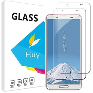 Huy AQUOS Sense3/Sense 3 Lite p̃KXtC SH-02M/SHV45/SH-RM12 p̃tCy2Zbz {Ɏq KX t یtB \tȒP dx9H