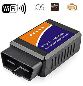 OBD2 ̏ff@ ELM327 OBD2 XLc[ V1.5 Wi-Fi  ff@ iPhone iPad IOS/AndroidɓKp ݒuȒPԂECUAvŃ`FbN