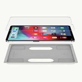 Belkin iPad mini 6用 保護ガラスフィルム 強化ガラス 日本AGC旭硝子製 抗菌 指紋防止 Apple Pencil対応 0.29mm 簡単取付キット付き OVI003zz クリア