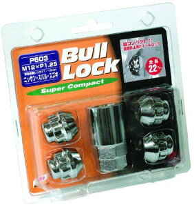 KYO-EI [ ���i�Y�� ] Bull Lock Super Compact �u�����b�N�X�[�p�[�R���p�N�g [ �܃^�C�v 21HEX ] M12 x P1.25 [ ���F4P ] [ �i�� ] P603