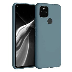 kwmobile 対応: Google Pixel 4a 5G 専用ケース - 耐衝撃 TPUソフト シリコンケース スマホカバー 滑り止め - ケース 北極の夜