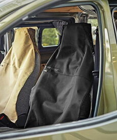 GORDON MILLER CORDURA FRONT SEAT COVER ゴードンミラー コーデュラ フロント シートカバー フロントシート用 耐久撥水加工 車 防水 アウトドア キャンプ ブラック 1642437