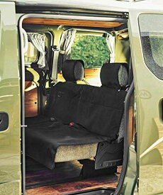 GORDON MILLER CORDURA REAR SEAT COVER ゴードンミラー コーデュラ リア シートカバー リアシート用 耐久撥水加工 車 防水 アウトドア キャンプ ブラック 1642441