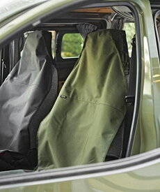 GORDON MILLER CORDURA FRONT SEAT COVER ゴードンミラー コーデュラ フロント シートカバー フロントシート用 耐久撥水加工 車 防水 アウトドア キャンプ オリーブ 1642439