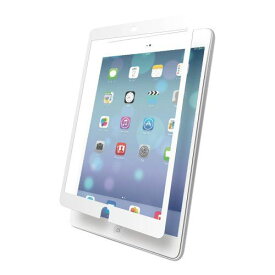 iBUFFALO iPad Air専用 液晶保護フィルム イージーフィット/スムースタッチ ホワイト BSEFIPD13WH 反射防止