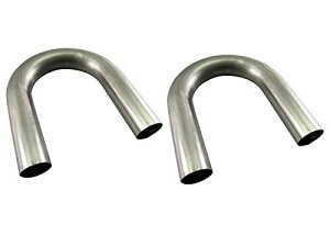 BRIGHTZ 51�� 180�x �X�e�����X �Ȃ��p�C�v 1.2mm�� 2PC �y CUR�|PIPE�|021�|2PC �z 51�p�C 51�� 180°