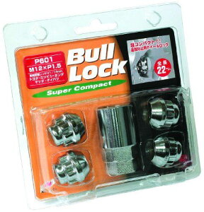 KYO-EI [ ���i�Y�� ] Bull Lock Super Compact �u�����b�N�X�[�p�[�R���p�N�g [ �܃^�C�v 21HEX ] M12 x P1.5 [ ���F4P ] [ �i�� ] P601