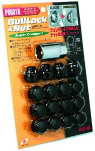 KYO-EI [ ���i�Y�� ] Bull Lock Super Compact �u�����b�N�X�[�p�[�R���p�N�g [ �܃^�C�v 21HEX ] M12 x P1.5 4H�ԗp [ ���F16P ] [ �i�� ] P0601B