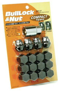 KYO-EI [ ���i�Y�� ] Bull Lock Compact �u�����b�N�R���p�N�g [ �܃^�C�v ] 19HEX M12 x P1.25 4H�ԗp [ ���F16P ] [ �i�� ] K603K