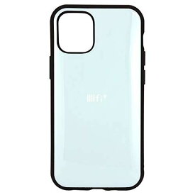 グルマンディーズ IIIIfit iPhone12 mini(5.4インチ)対応ケース ライトブルー IFT-66LBL