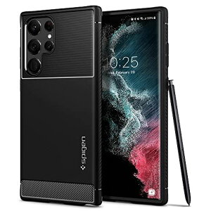 Spigen Galaxy S22 Ultra P[X [ SC-52C | SCG14 ] 2.2mm ~ ₷ ϏՌ ČRMILKi擾 ^ y CX[dΉ MbhEA[}[ ACS03914 (}bgEubN)