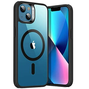 ESR iPhone 13 �P�[�X �n�C�u���b�h�P�[�X HaloLock�t�� MagSafe�Ή� ���C�[�d 2022�V�^ 1500g�܂Ŏ��C�z�� �ČRMIL�K�i SGS�F�� �Ռ��ی� ���ɋ����w�� ���� ���ς��ɂ��� �X�g���b�v�z�[���t�� 6.1�C���`