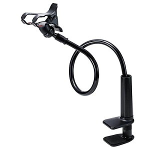 �G���R�� �X�}�z�p�X�^���h �A�[���^ �S��80cm ���R�ɋȂ���i4.6�`6.9�C���`�X�}�z�Ή��j �u���b�N PWDSLARM80BK