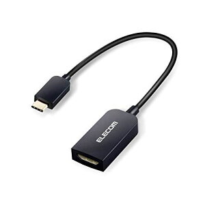�G���R�� �f���ϊ��A�_�v�^ �ϊ��P�[�u�� �y Type-C to HDMI 4K2K�Ή� �z �u���b�N MPA-CHDMIABK