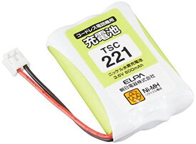 ELPA エルパ 朝日電器 電話機用充電池 TSC-221