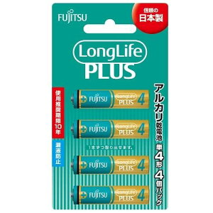 FDK(��) �x�m�� �A���J�����d�r�P4 Long Life Plus 4�p�b�N LR03LP(4B)