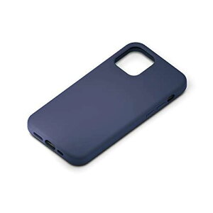 Premium Style iPhone 12 mini�p �V���R���X�����P�[�X �l�C�r�[ PG-20FSC04NV