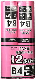 朝日電器 ELPA エルパ FAXロール紙 FXR1030N-B42P