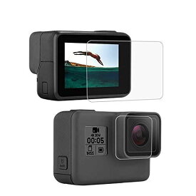 に適用する GoPro Hero 9ガラスフィルム 強化ガラス 液晶保護フィルム 硬度9H 超薄型 高透過率 指紋気泡防止 飛散防止処理保護フィルム…