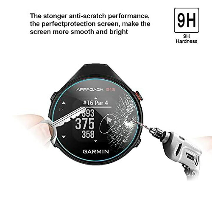 楽天市場】【3枚入り】 Mihence Compatible with Garmin Approach G12 