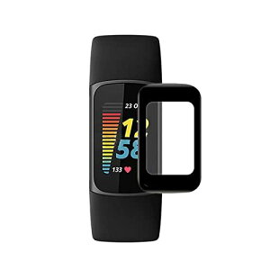 �y2���Z�b�g�zFitbit Charge5 �t�B���� �t�B�b�g�r�b�g�`���[�W5 �t���ی�t�B���� �yELMK�zPMMA+PC���f�ށE3D�E�����ߗ��E�ϏՌ��E�h�o�E��U�h�~�E�w��h�~�E��ʑN�₩�����ׁE�\��t���ȒP