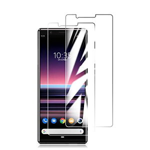 y񖇁zFOR Xperia 5 p̃KXtB for Xperia 5 (SO-01M/SOV41) p̃tB tیtBfor Xperia 5 (SO-01M/SOV41) p̃P[X