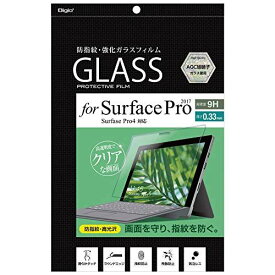 ナカバヤシ Surface Pro 7+ / Pro 7 /Pro 6 / 2017 / Pro 4 用 ガラスフィルム 指紋防止 Z1693