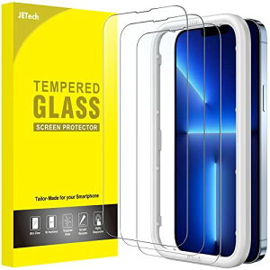 JEDirect iPhone 13 Pro Max(6.7C`p) SʕیtB KXtB KChgt P[XɊȂ HDNA 3Zbg