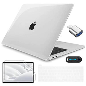 CISSOOK MacBook Pro 13 インチ ケース クリア 透明 2020 2021年 改良新型 シェルカバー A2338 M1 A2251 A2289 モデル 対応 おしゃれ 薄型 耐衝撃 軽量 ... Pro13インチ-クリア(透明)