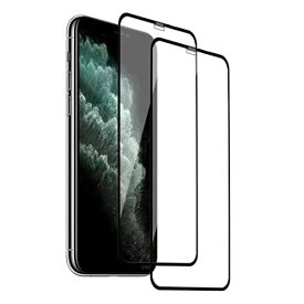 【2枚セット】iPhone 11 Pro Max / iPhone Xs Max 用 ガラスフィルム 日本旭硝子製/全面保護/硬度9H iPhone11 Pro Max / iPhone Xs Max 強化ガラスフィルム ...