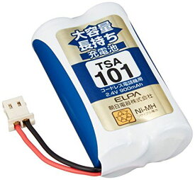 ELPA エルパ 子機用 大容量長持ち充電池 TSA-101