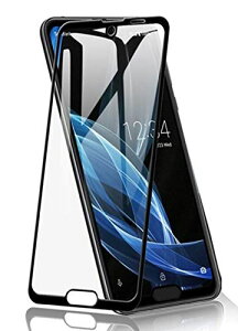 AQUOS R3 tB SH-04L SHV44 ϏՌ KX 3DȖ tJo[ dx9H ߗ Uh~ wh~ (AQUOS R3 KXtB ubN)