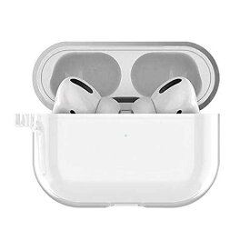 コンピュケースジャパン AirPods Pro ケース スナップフック穴 JSA-G30-CL クリアホワイト