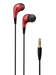 JVCケンウッド HA-FX6-R カナル型イヤホン 軽量・コンパクトボディ レッド