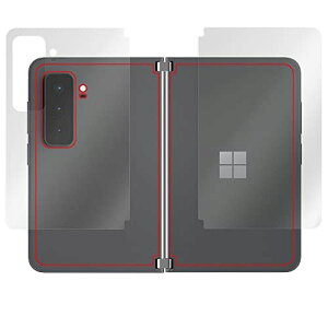 �~���r�b�N�X Surface Duo 2 �w�ʗp�ی�V�[�g (���E�Z�b�g) �p ���˖h�~ �w�� �ی� �t�B���� �h�w�� �h�C�A ���{�� OverLay Plus